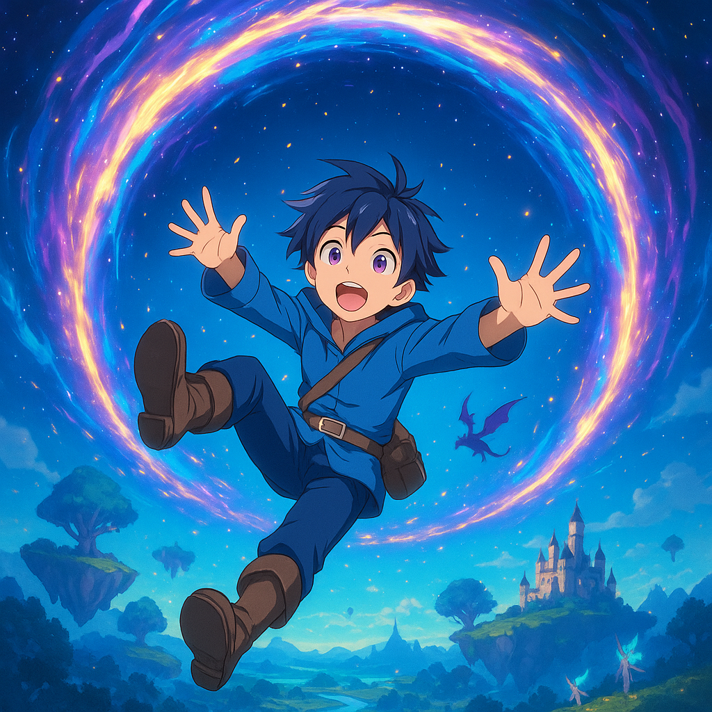 Isekai genre artwork